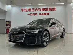 2021 Audi A6L 45 TFSI quattro Select Sport, чёрный — фото 1