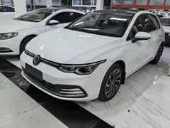 2021 Volkswagen Golf 280TSI DSG Pro, белый — фото 1