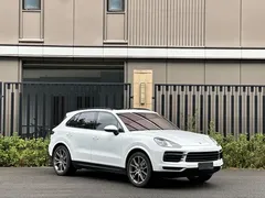 2022 Porsche Cayenne 3.0T Platinum, белый — фото 3