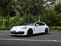 2022 Porsche Panamera 4 Sport Turismo 2.9T, белый — фото 1