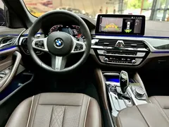 2022 BMW 5 Series 5 530Li M, чёрный — фото 4