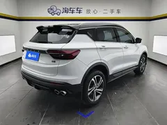 2021 Geely Coolray 1.4T DCT Diamond, белый — фото 3