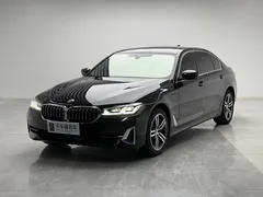 2022 BMW 5 Series 530Li Leading Luxury Package, чёрный — фото 1