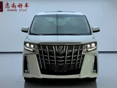 2021 Toyota Alphard Hybrid 2.5L Premium, белый — фото 2