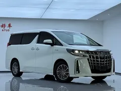 2021 Toyota Alphard Hybrid 2.5L Premium, белый — фото 3