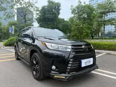 2021 Toyota Highlander 2.0T 4WD Premium 7, чёрный — фото 3