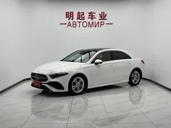 2023 Mercedes-Benz A-Class A 180 L, белый — фото 1