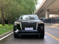 2021 Hongqi E-HS9 460km, чёрный — фото 2
