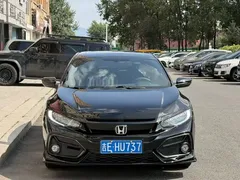 2021 Honda Civic HATCHBACK 220TURBO CVT, чёрный — фото 2