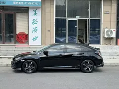 2021 Honda Civic HATCHBACK 220TURBO CVT, чёрный — фото 3