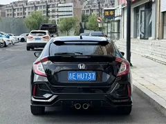 2021 Honda Civic HATCHBACK 220TURBO CVT, чёрный — фото 8