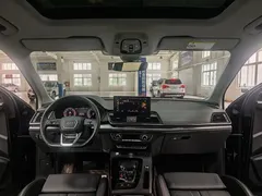 2022 Audi Q5L 40T, чёрный — фото 7