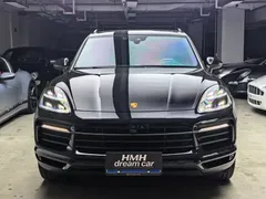 2022 Porsche Cayenne 3.0T Platinum, чёрный — фото 2