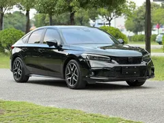 2023 Honda Civic Hatchback 240TURBO MT, чёрный — фото 2