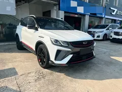 2021 Geely Coolray 1.5TD DCT, белый — фото 2