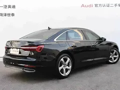 2021 Audi A6L 45 TFSI quattro, чёрный — фото 2