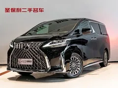 2020 Lexus LM 300h, чёрный — фото 1
