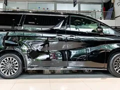 2020 Lexus LM 300h, чёрный — фото 4
