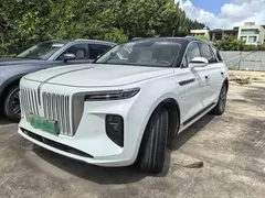 2022 Hongqi E-HS9 690km, белый — фото 1