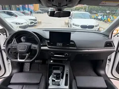 2021 Audi Q5L 40 TFSI Luxury Sport, белый — фото 7