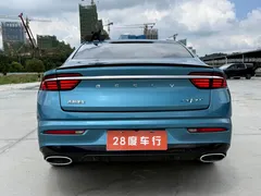2021 Geely Preface 2.0T Flagship, синий — фото 7