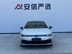2021 Volkswagen Golf 280TSI DSG R-Line, белый — фото 2