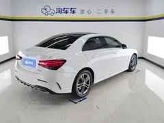 2022 Mercedes-Benz A-Class A 180 L, белый — фото 3