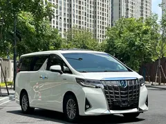 2021 Toyota Alphard Hybrid 2.5L Premium, белый — фото 2
