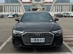 2022 Audi A6L 45 TFSI Select Sport, чёрный — фото 2