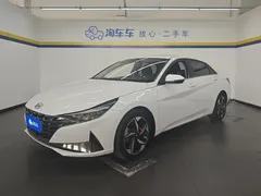2022 Hyundai Elantra 1.5L CVT GLX Elite, белый — фото 1