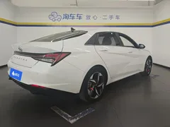 2022 Hyundai Elantra 1.5L CVT GLX Elite, белый — фото 3