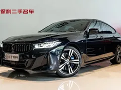 2021 BMW 6 Series GT 6 GT 630i M, синий — фото 1