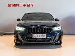 2021 BMW 6 Series GT 6 GT 630i M, синий — фото 2