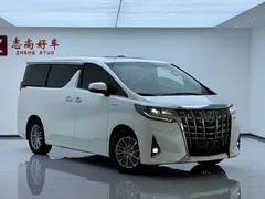 2021 Toyota Alphard Hybrid 2.5L Premium, белый — фото 3