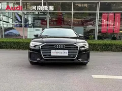 2021 Audi A6L 45 TFSI, чёрный — фото 2