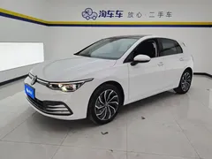 2021 Volkswagen Golf 280TSI DSG Pro, белый — фото 1