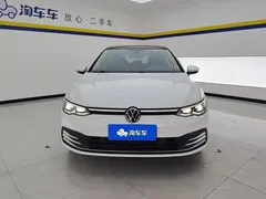 2021 Volkswagen Golf 280TSI DSG Pro, белый — фото 2