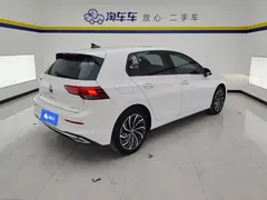 2021 Volkswagen Golf 280TSI DSG Pro, белый — фото 3