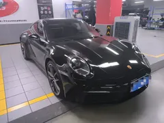 2023 Porsche 911 Carrera 3.0T, чёрный — фото 2