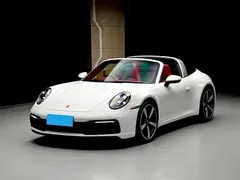 2023 Porsche 911 Targa 4 3.0T, белый — фото 1