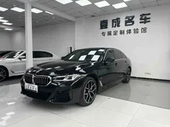 2022 BMW 5 Series 530Li Premium M Sport Package, чёрный — фото 1