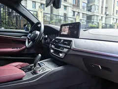 2022 BMW 5 Series 5 530Li M, чёрный — фото 9