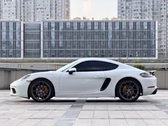 2020 Porsche 718 Cayman 2.0T, белый — фото 4