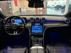 2022 Mercedes-Benz C-Class C 200 L Sport, синий — фото 8