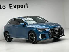2022 Audi A3 Sportback 35 TFSI, синий — фото 3