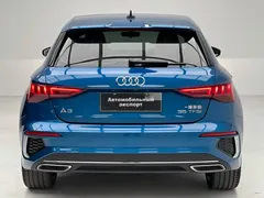 2022 Audi A3 Sportback 35 TFSI, синий — фото 7