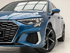 2022 Audi A3 Sportback 35 TFSI, синий — фото 9