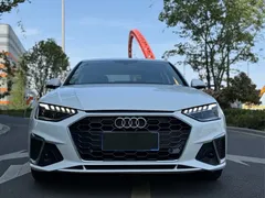 2020 Audi A4L 40 TFSI, белый — фото 2