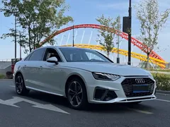 2020 Audi A4L 40 TFSI, белый — фото 3