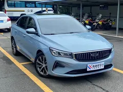 2023 Geely Emgrand 4th Gen Champion 1.5L CVT Flagship, синий — фото 3